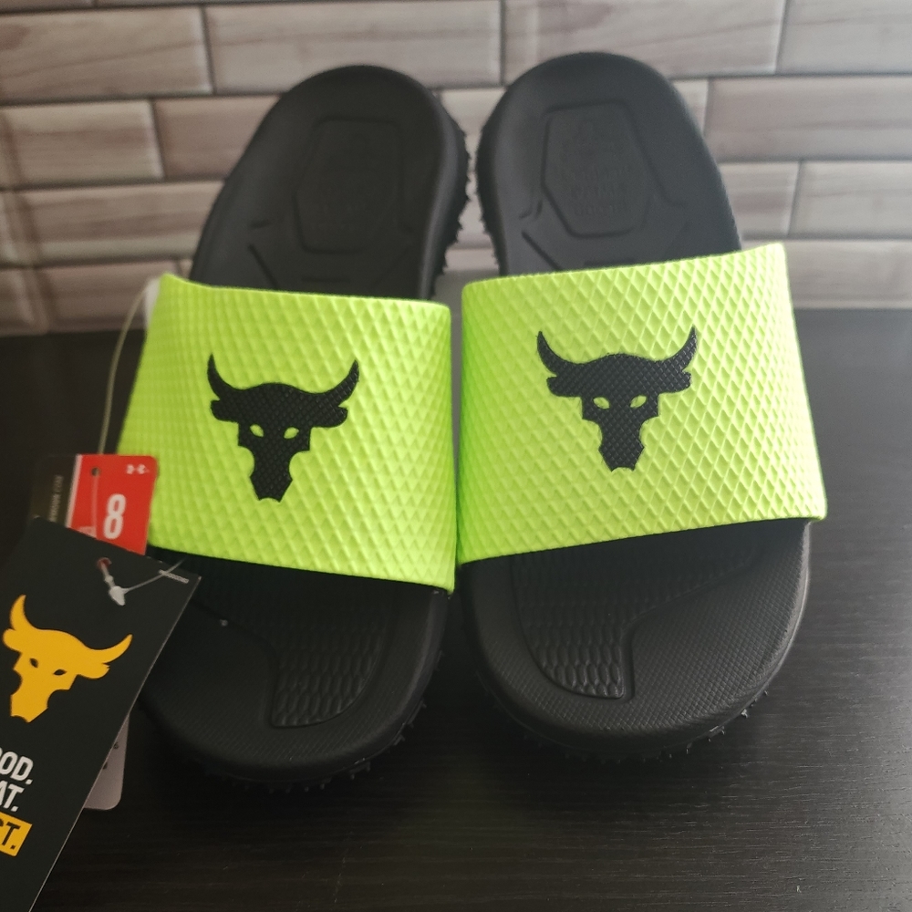 Under Armour Project Rock 2.0 Men's Slides Size 8